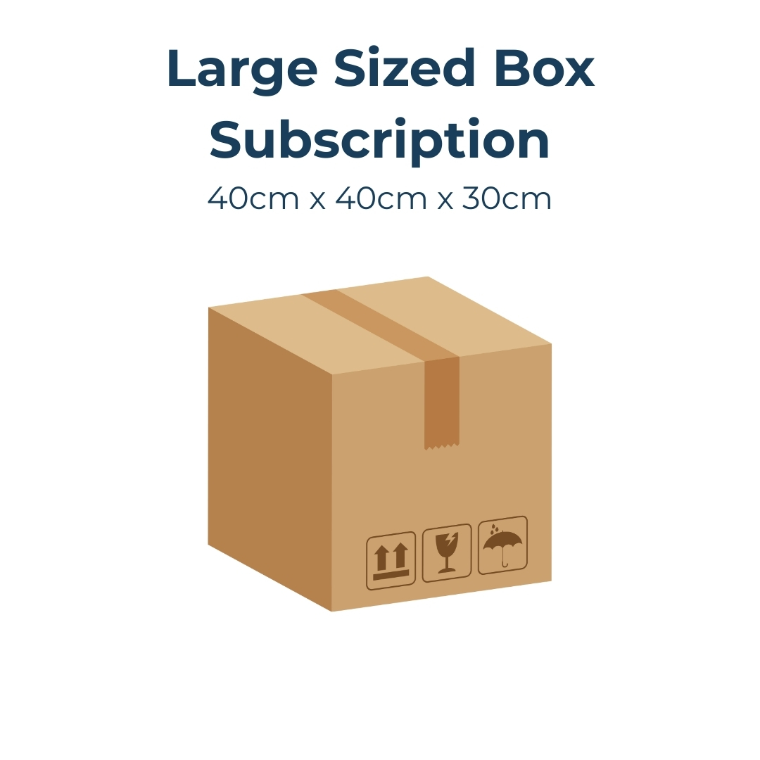 Large box subscription 40cm dimensions